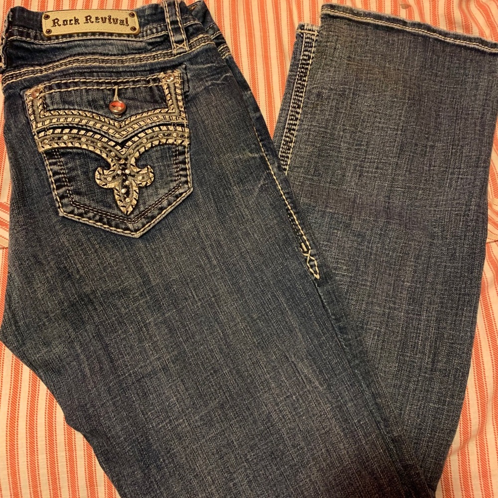 Rock Revival Kira - Easy Straight Jeans